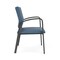 Lesro Newport Wide Guest Chair Metal Frame, Charcoal, MD Titan Upholstery NP1201 - alternate 3